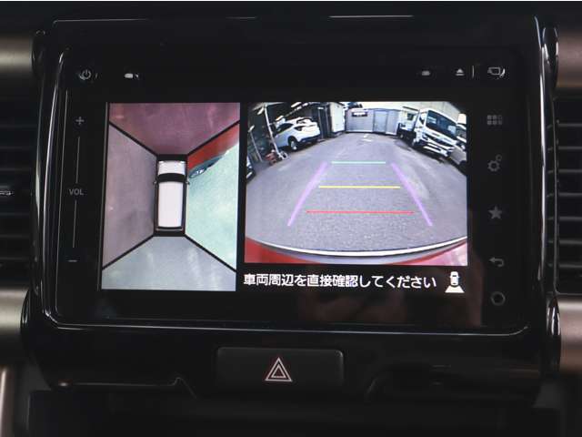 純正ナビフルセグTV全周囲カメラ　ブルートゥースオーディオ　携帯ハンズフリー通話　DVD　USB端子　走行中もTV映ります♪全周囲カメラは車庫入れや駐車の強い味方です♪　狭い場所での駐車も楽々ですよ！