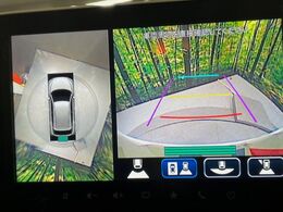 【全方位モニター用カメラ】専用のカメラにより、上から見下ろしたような視点で360度クルマの周囲を確認することができます☆死角部分も確認しやすく、狭い場所での切り返しや駐車もスムーズに行えます。