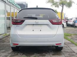 真後ろから見た状態です。