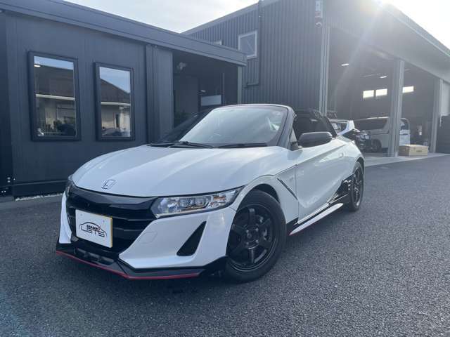 ホンダ S660 α 6MT 56,229km修復あり BLITZ車高調/BLITZエアクリーナー/BLITZブローオフバルブ/RAYSホイール/ロッソモデロマフラー/社外エアロ/バックカメラ/Bluetooth/ETC