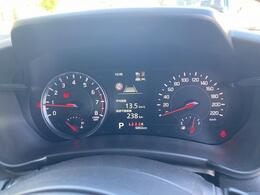 見やすいメーターです。