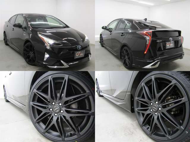 スマートキー・新品フルエアロ・新品19インチAW・新品タイヤ・LEDヘッドライト・LEDフォグランプ・LEDテールランプ付でエクステリアもドレスアップ済！キマってます！！