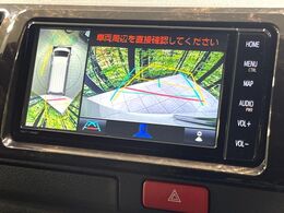 【パノラミックビューモニター】専用のカメラにより、上から見下ろしたような視点で360度クルマの周囲を確認することができます☆死角部分も確認しやすく、狭い場所での切り返しや駐車もスムーズに行えます。