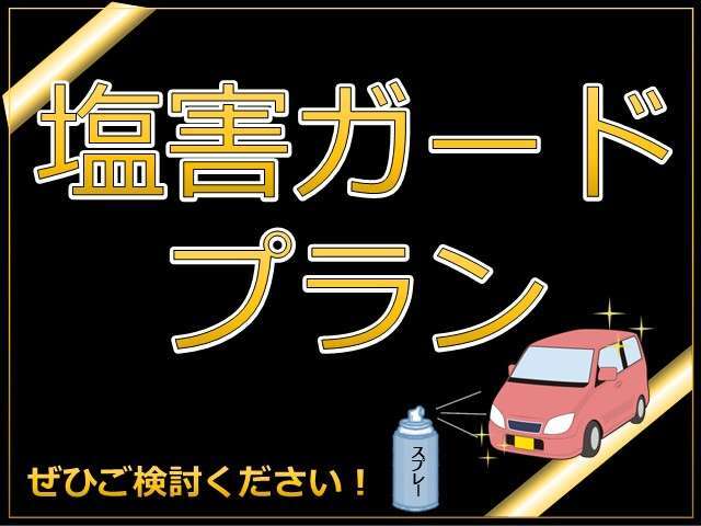 塩害ガード施しますぜひご検討ください♪