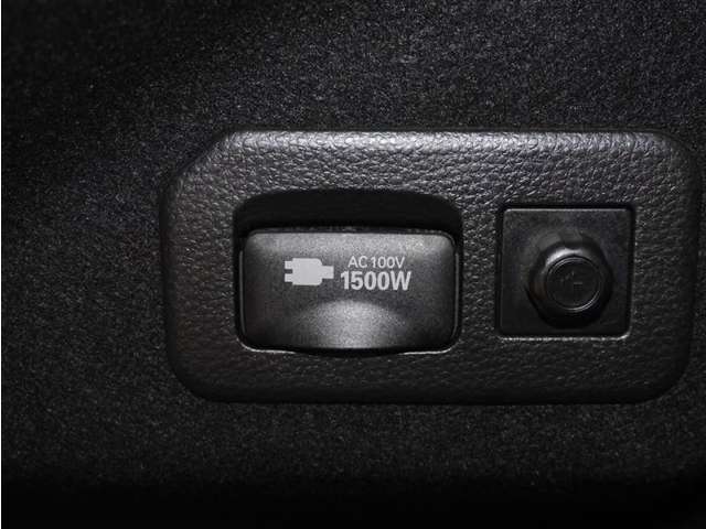 1500Wまで使えるAC100Vコンセント