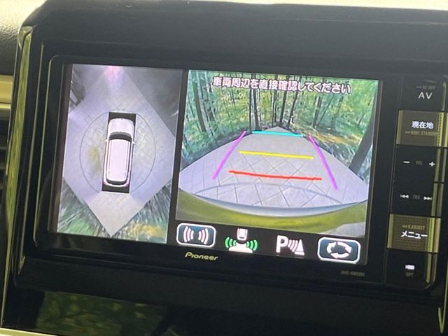 【全方位モニター用カメラ】専用のカメラにより、上から見下ろしたような視点で360度クルマの周囲を確認することができます☆死角部分も確認しやすく、狭い場所での切り返しや駐車もスムーズに行えます。