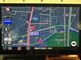 【カーナビ】『カーナビ』の画像になります。ナビ利用時のマップ表示は見やすく、いつものドライブがグッと楽しくなります！写真の内容に関してご質問等がございましたらお気軽にガリバーまでお問い合わせください。