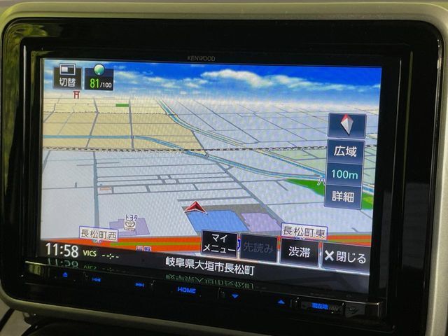 【ナビゲーション】目的地までしっかり案内してくれる使いやすいナビ。Bluetooth接続すればお持ちのスマホやMP3プレイヤーの音楽を再生可能！毎日の運転がさらに楽しくなります！！