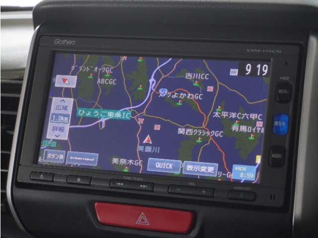 ◆ホンダ純正メモリーナビ◆初めての場所もナビゲーションがご案内！楽しい旅行をサポートします。