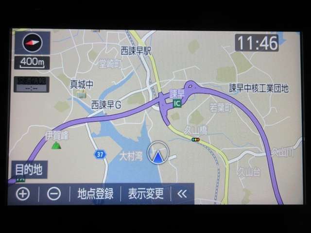 純正ナビで、慣れない道も旅先も安心。