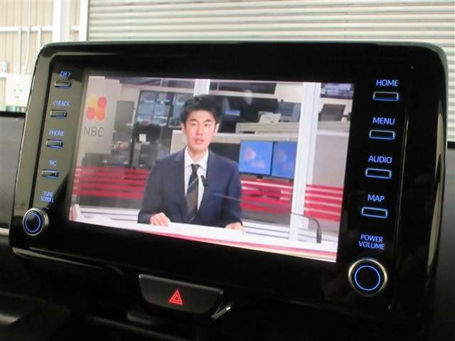 地デジチューナー内蔵。