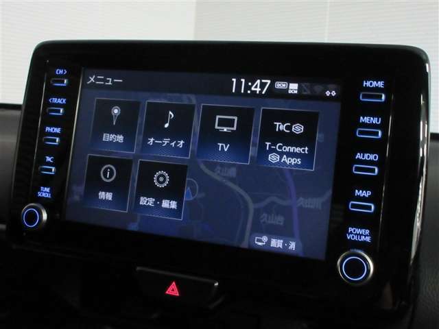 ディスプレイオーディオ搭載。