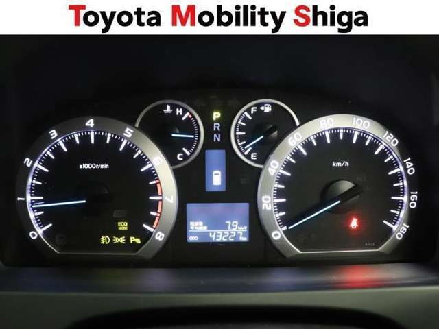 多機能な設定が出来る明るく見やすいメ-タ-パネルです。