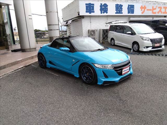 6速MT☆無限エアロ☆HKS車高調☆HKSマフラー☆アドバンスレーシングAW☆クルーズコントロール☆センターディスプレイ☆バックカメラ☆ETC☆革調シートカバー☆アクティブスポイラー☆走行5.0万km