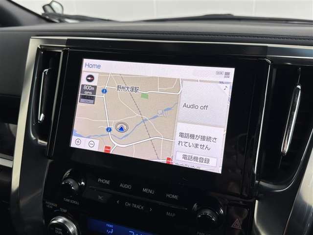 ナビ付きで安心ドライブ