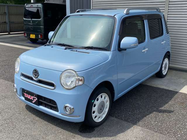 ダイハツ　ミラココア　プラスX　スペシャルコーデ　ルーフレール　純正ナビ　フルセグTV　キーフリー車検整備付