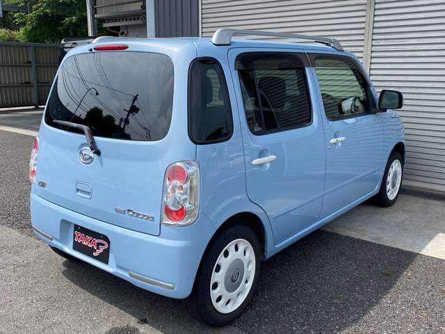 ダイハツ　ミラココア　プラスX　スペシャルコーデ　ルーフレール　純正ナビ　フルセグTV　キーフリー車検整備付