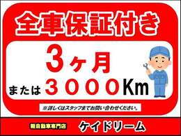 全車保証付きで安心♪詳しいことは販売店までお問合せ下さい！