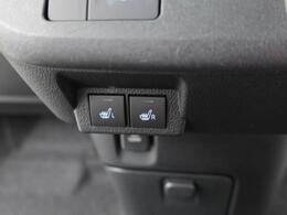 運転席＆助手席シートヒーター：座面を素早く温めて寒い日も快適に運転できます。