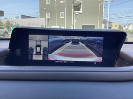 狭い場所での駐車やすれ違いなどでより的確な運転操作に役立つ360°ビューモニターが装備されています。