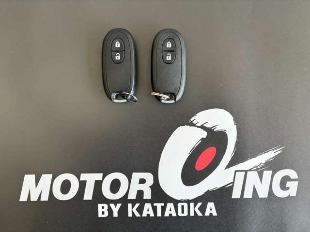 スペアキーが揃っていると、前オーナーさんがお車へのお手入れがしっかり出来ていた証拠ですね！
