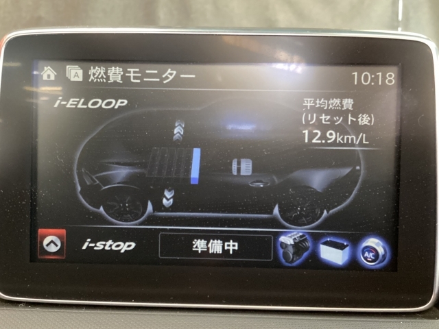 装備品の発電に使うエンジン動力が少なく、走りと燃費向上に貢献するi-ELOOPが装備されています。