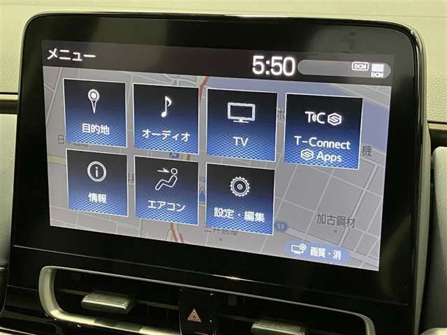 別途契約頂ければ、Tコネクト接続が可能です。