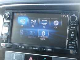 フルセグTV対応！CD・DVD再生・Bluetooth接続も可能です。