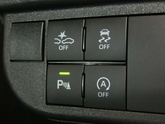 安全装備も充実してます。