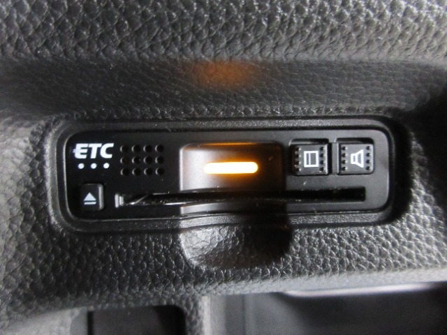 ETC付きなので高速道路の料金所もスムーズに通過できます。