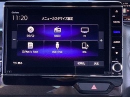 純正8インチナビです。フルセグTV・DVD再生可能！Bluetoothでお好きな音楽お聞きいただけます。所定の時期に3回の無料地図更新つき！！