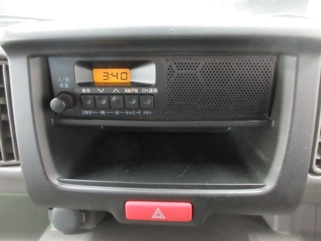 AM・FMラジオです。