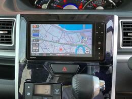 ナビはパナソニック製の7インチワイドナビを装着！