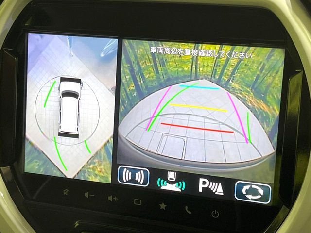 【全方位モニター用カメラ】専用のカメラにより、上から見下ろしたような視点で360度クルマの周囲を確認することができます☆死角部分も確認しやすく、狭い場所での切り返しや駐車もスムーズに行えます。