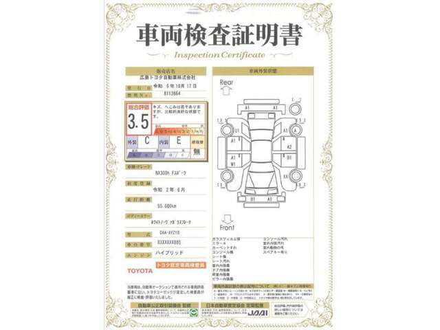 ロングラン保証付き。トヨタのお店で中古車をお買い上げいただいたすべてのお客様に安心で快適なカーライフをお約束する1年間の保証です。