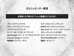 オプション一覧です。