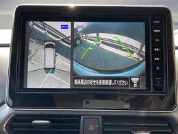 アラウンドビューモニター☆全方向見えるので駐車が苦手な方も安心です。