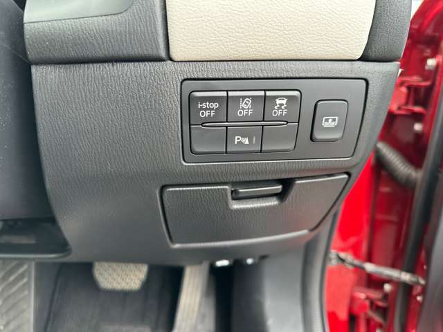 各アシストスイッチの切り替えも可能！