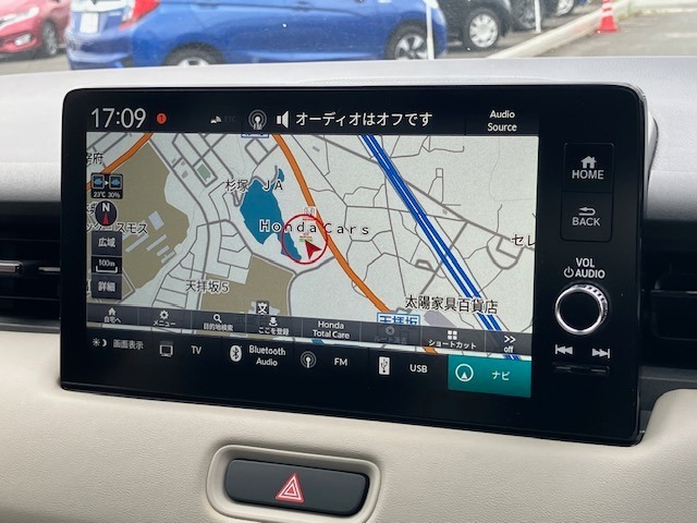 HONDA純正ナビを搭載！初めての道でも安心です♪