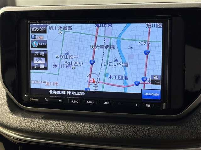 【メモリーナビ】あったら安心・便利なメモリーナビ付き♪初めて行くところや知らない町や道だってこれで安心♪