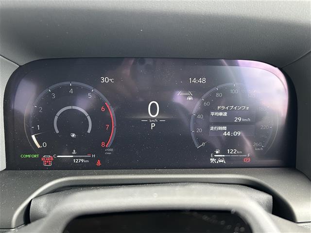 【スピードメーター】メーターがシンプルで見やすく運転しやすいですね！