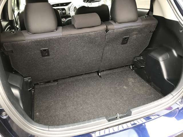 トランクルームは思った以上に荷物が積めます！