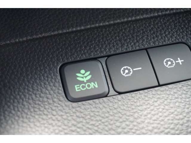 【ECONスイッチ】　エンジン、トランスミッション、エアコンの作動を制御して、省燃費運転をしやすくするように制御します。【メーター照度調整スイッチ】スイッチを押すことでメーターの明るさ調節が可能です！