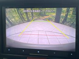 【バックカメラ】駐車時に後方がリアルタイム映像で確認できます。大型商業施設や立体駐車場での駐車時や、夜間のバック時に大活躍！運転スキルに関わらず、今や必須となった装備のひとつです！