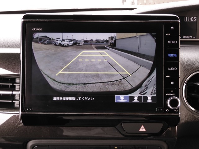 ◆バックカメラ◆リバースにするだけで映ります、後方の安全確認や、狭い駐車場での車庫入れ、雨の日や夜間など視界の悪い時に便利です！安全にバックする為には欠かせない装備です。