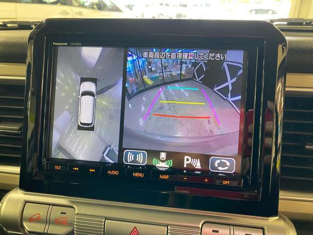 全周囲カメラ装備です！
