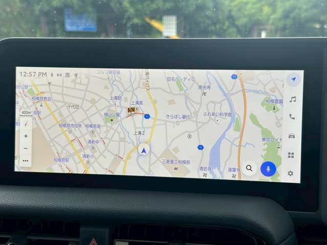 ナビも大画面で見やすく楽々案内可能！