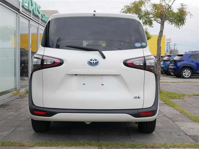 真後ろから見た状態です。