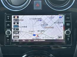 タッチパネルで簡単操作日産オリジナルメモリーナビ