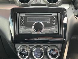 FM/AMラジオ付きCDプレーヤーを装着！